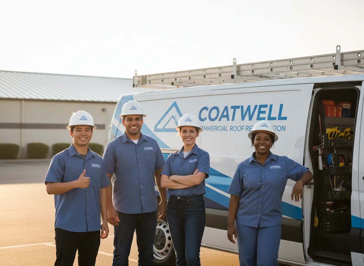 Commercial roof coating company in Osage, IA